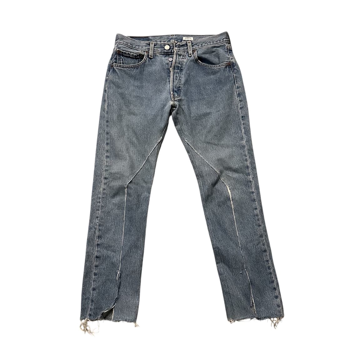 OLD PARK(올드파크) 리워크 데님 팬츠 상품이미지1