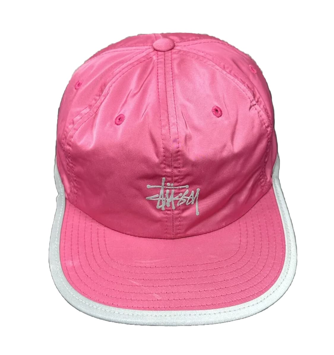 스투시 폴리 메모리 스트랩백 캡 핑크 상품이미지1