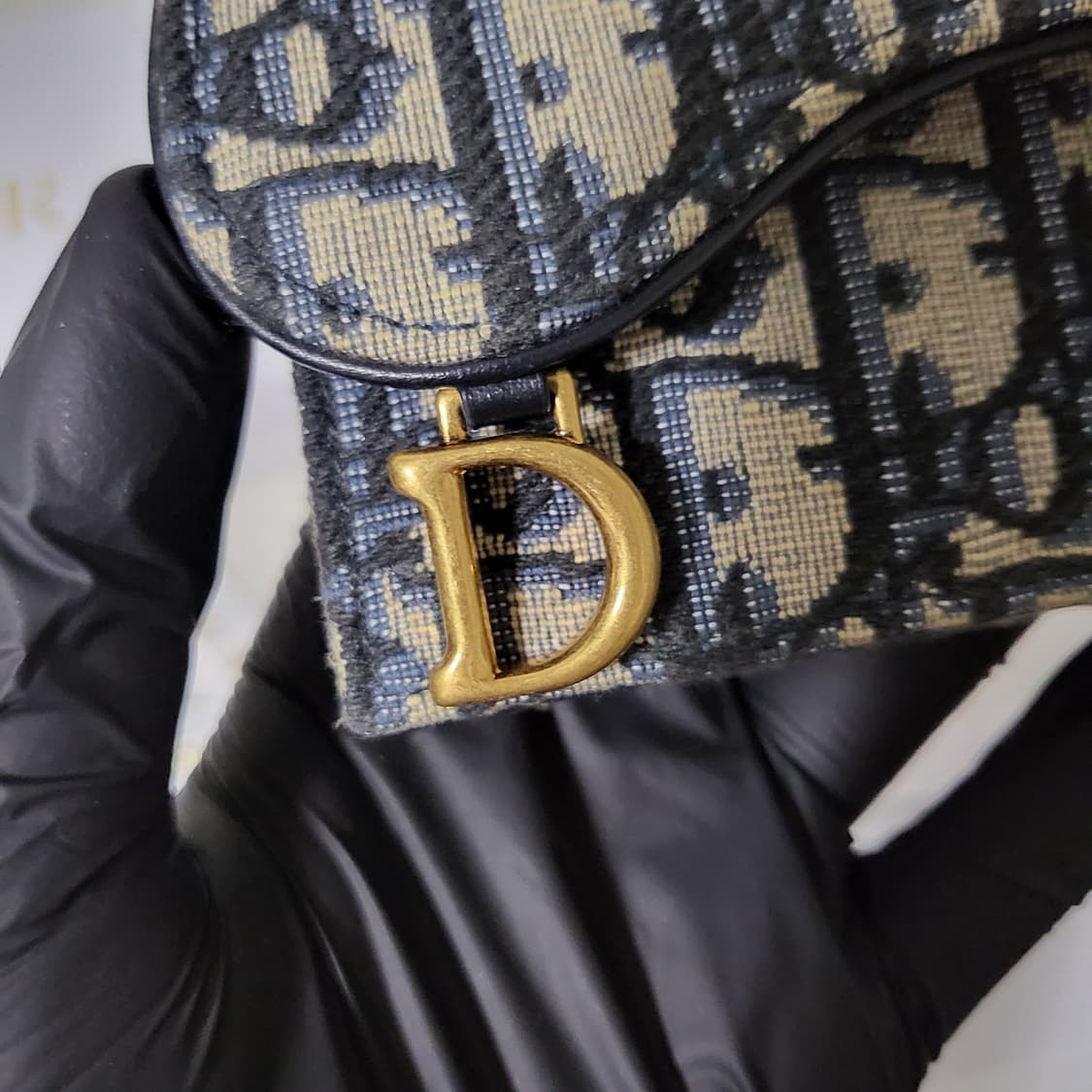 [신형/새상품급] 디올 오블리크 새들 카드지갑  상품이미지4