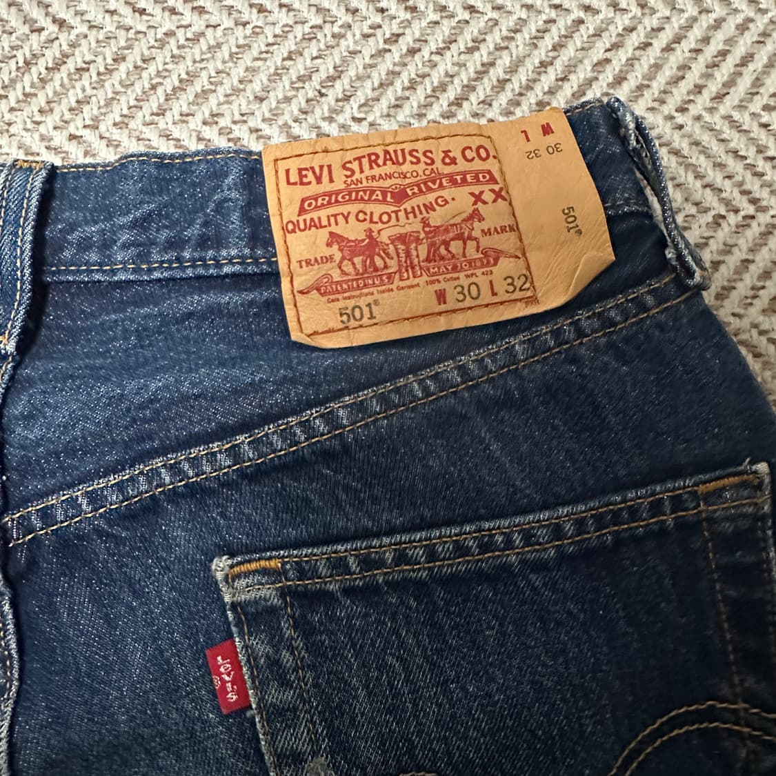 LEVI'S 501 00's vintage denim pants 상품이미지3