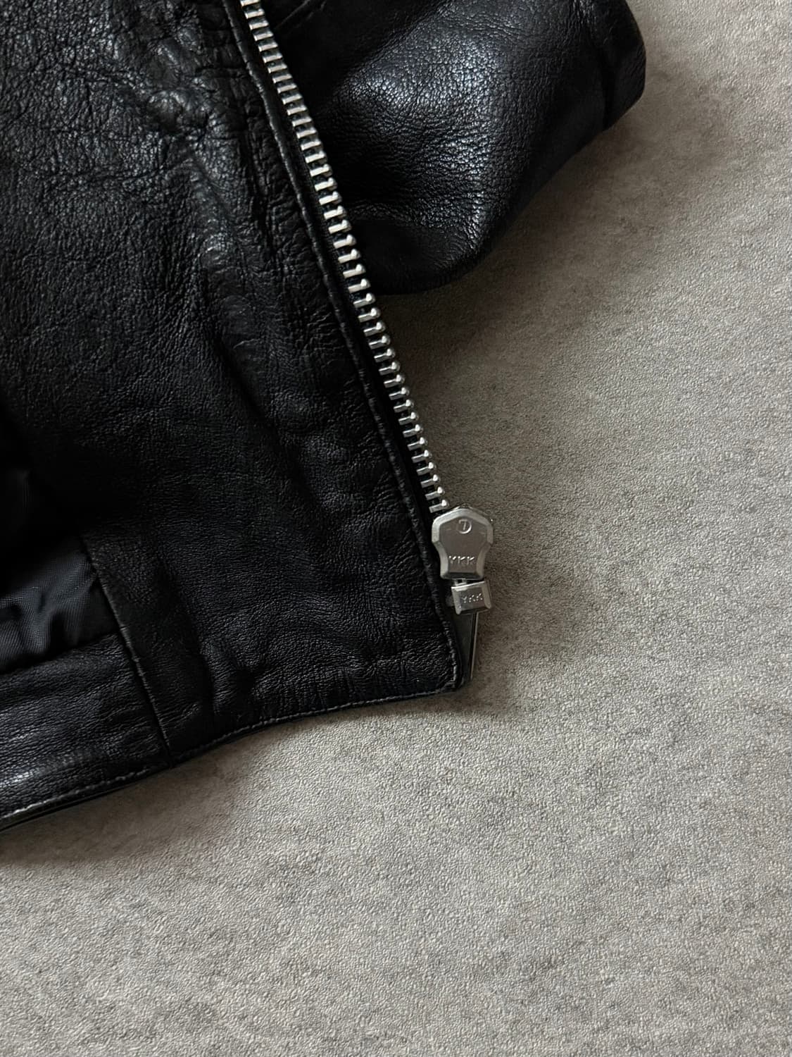 램스킨 멀티지퍼 더블라이더 자켓 상품이미지9