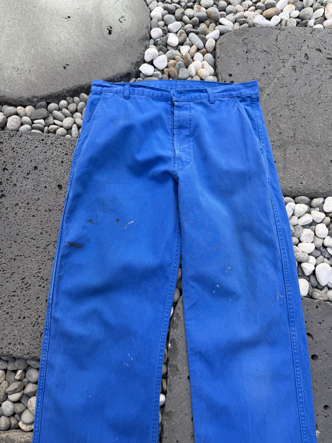 1990s LE CEDRE PAINTED WASHED 프렌치워크팬츠 상품이미지3