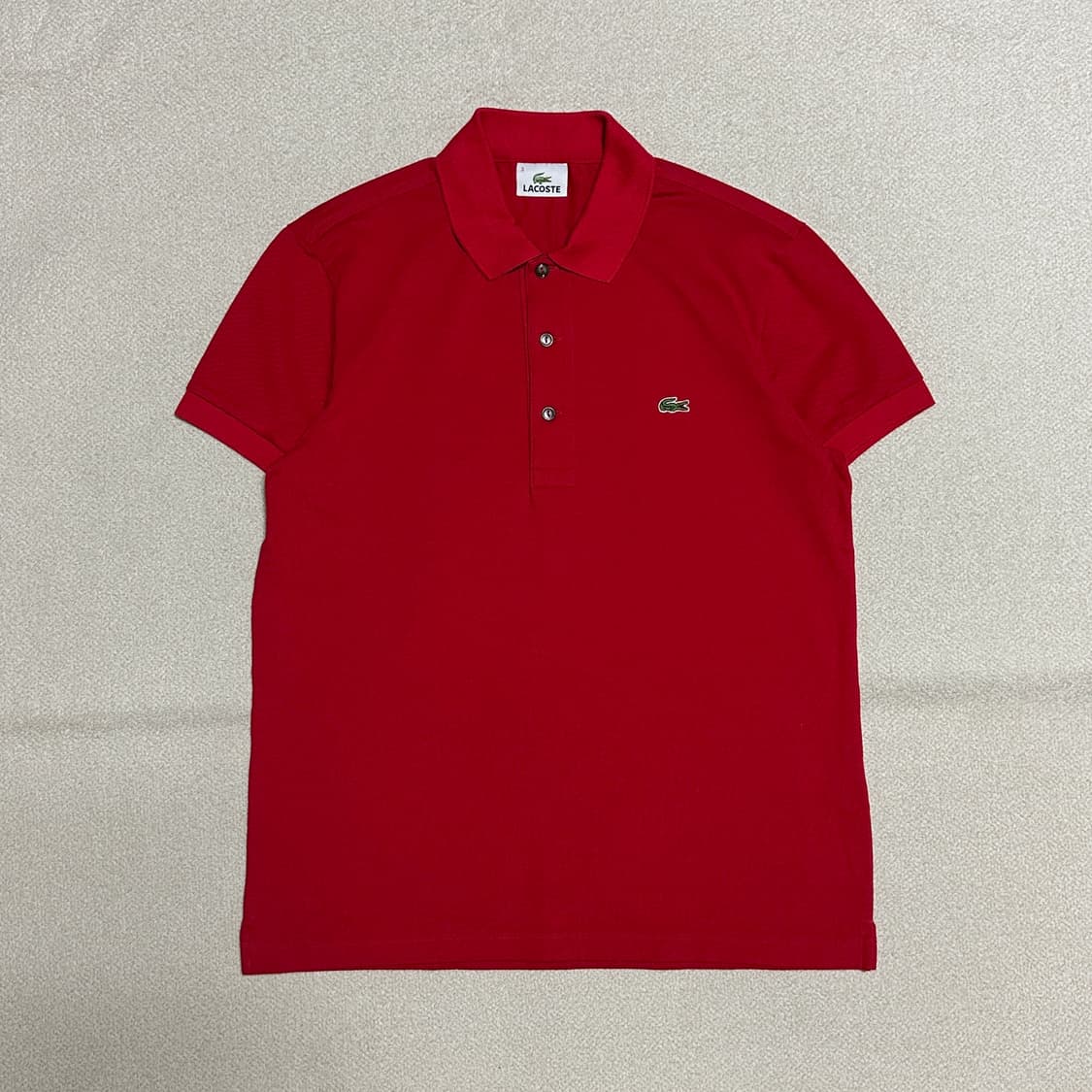 라코스테 슬림핏 베이직 반팔 폴로 상품이미지1