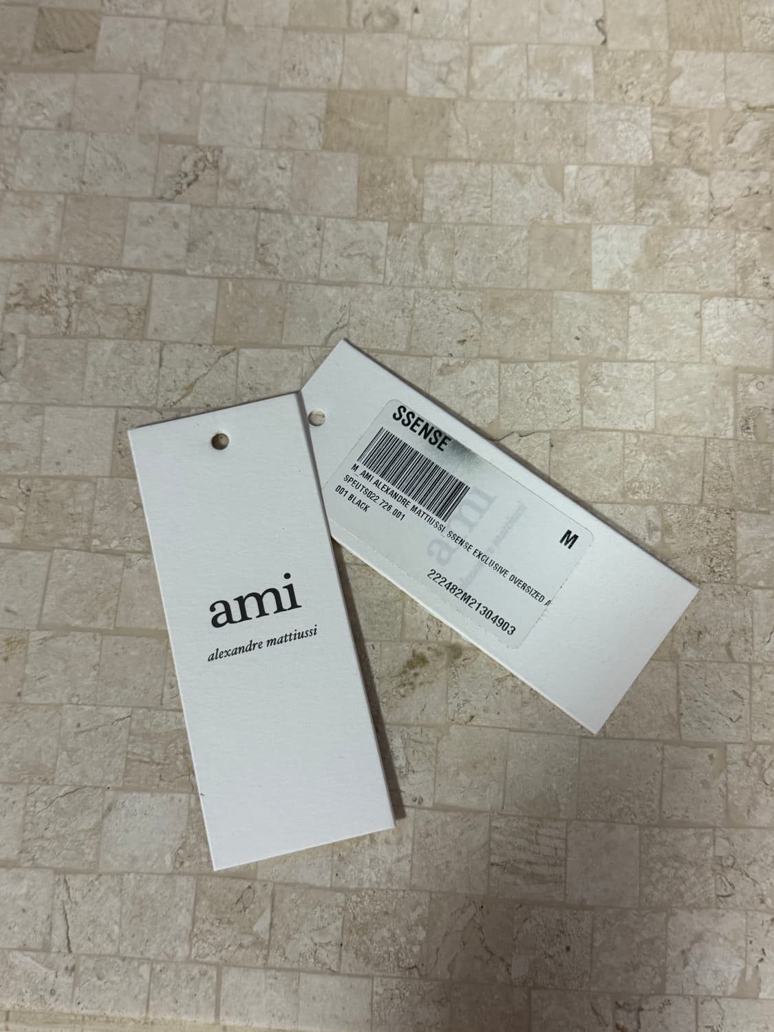 아미 Ami ssense exclusive 빅하트 반팔 상품이미지7