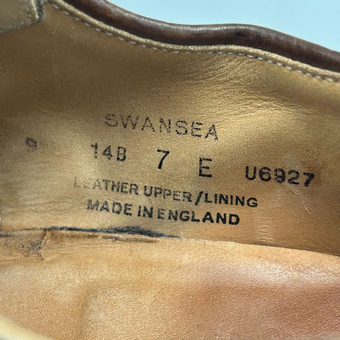 크로켓 앤 존스 스완지 윙팁 풀로그 슈즈 7E 상품이미지7