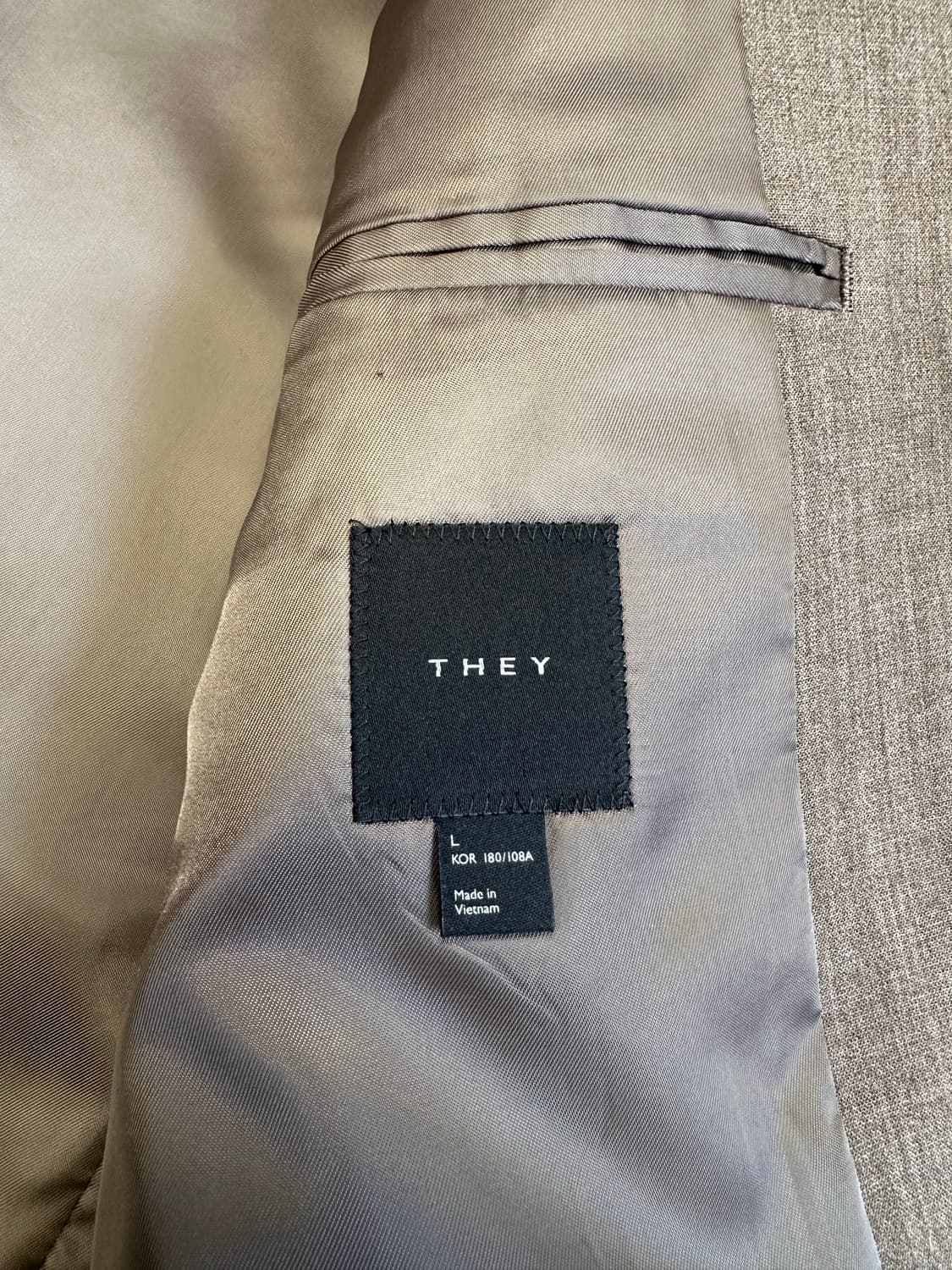 THEY 남성 자켓 L (180/108A) 상품이미지4