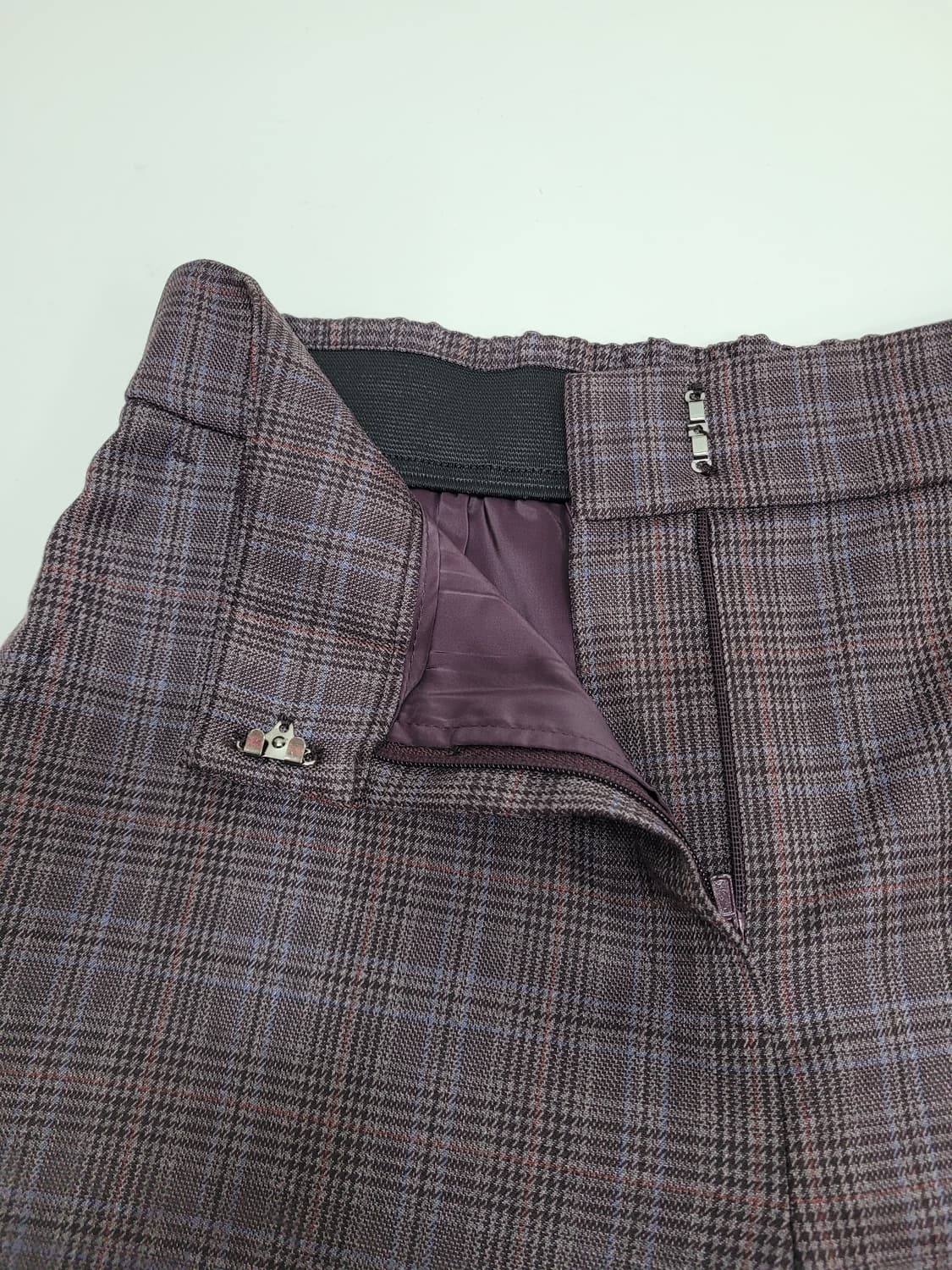 BCBG 20FW 와이드 9부 패츠 / 여 64-94 와인 브라운
 상품이미지6