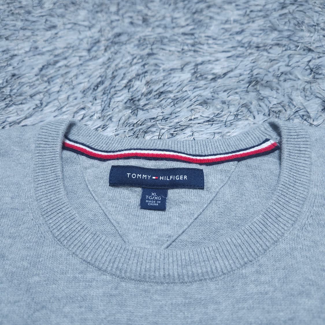 타미힐피거) XL 남자 라운드 면니트 / 왕눈이샵 상품이미지8