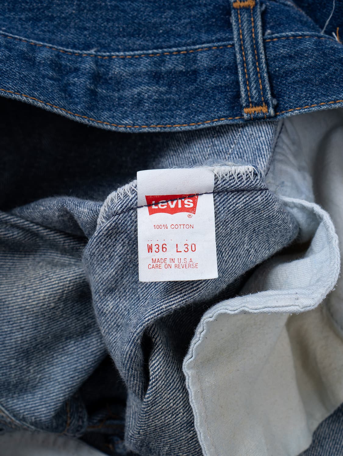 90s Levi's 501 Washed Denim Pants 상품이미지5