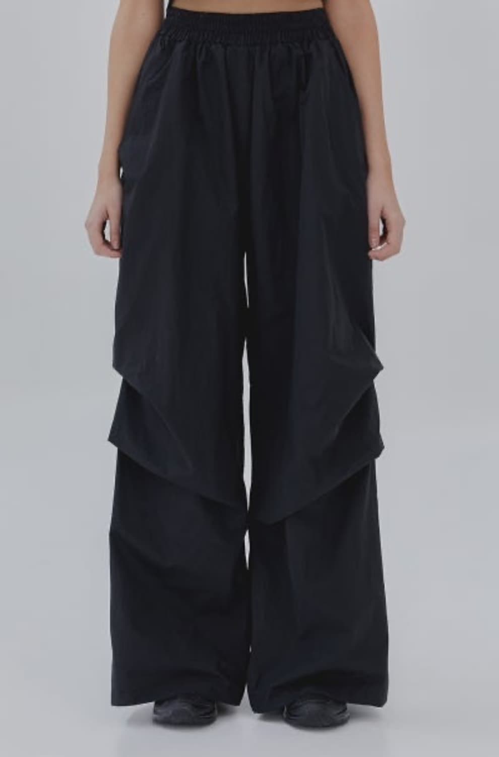 트리밍버드 2-way Silhouette Bending Pants 블랙 상품이미지1