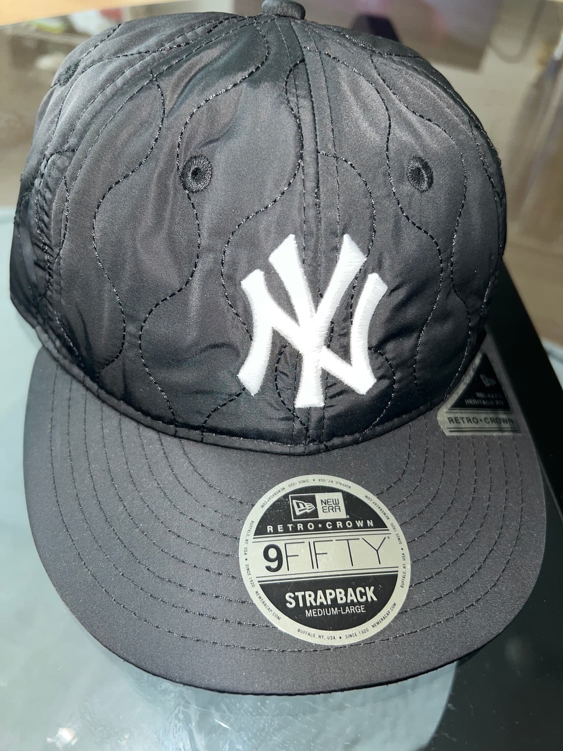 뉴에라 뉴욕양키스 아웃라인 패디드 스트랩백 14440790 상품이미지1