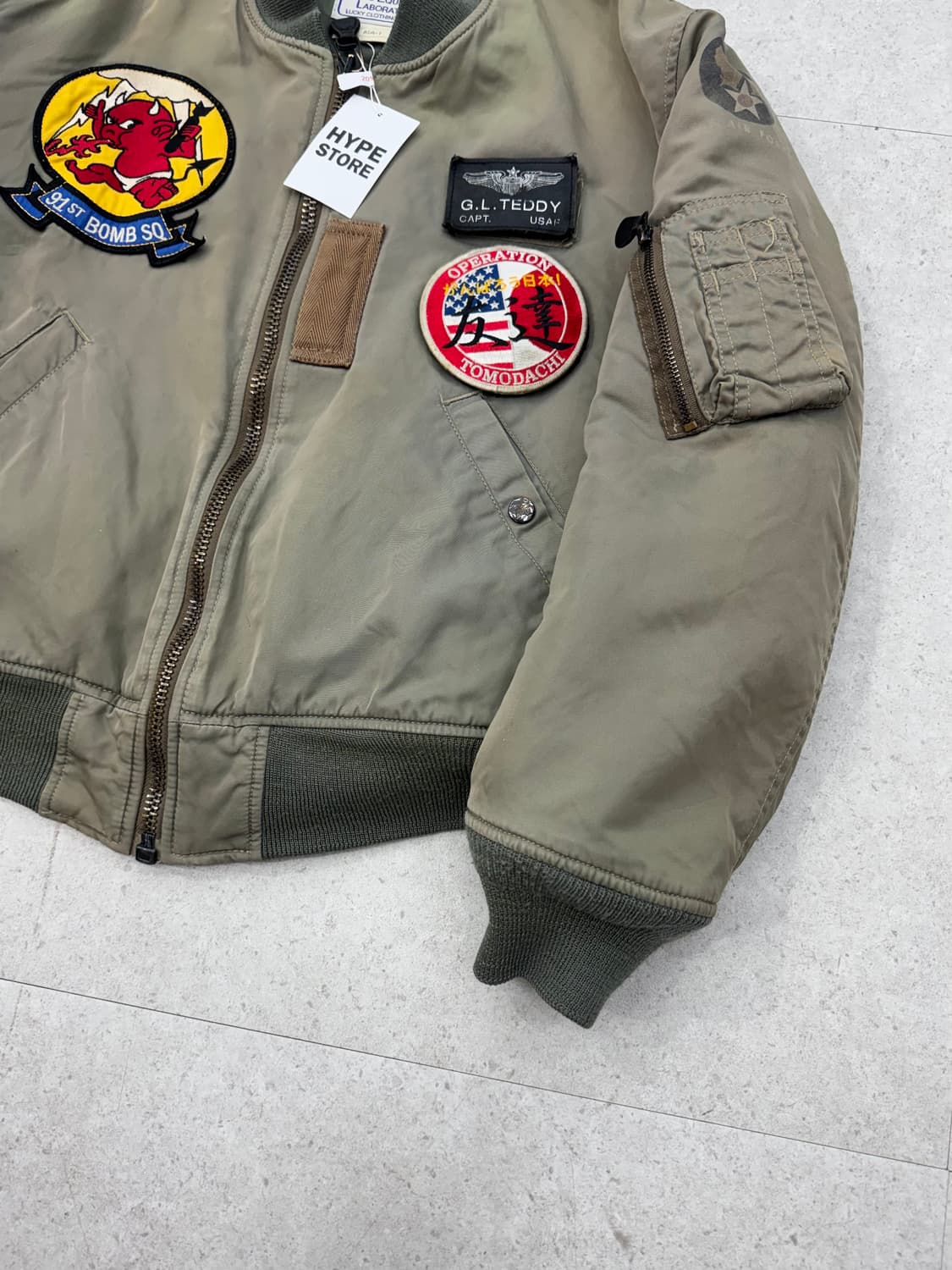 테드컴퍼니 ma-1 자켓 상품이미지4