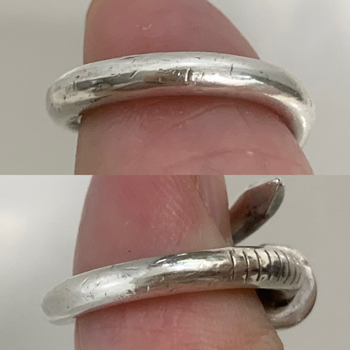 [US 4] 크롬하츠 플랫 네일링 못반지 상품이미지5