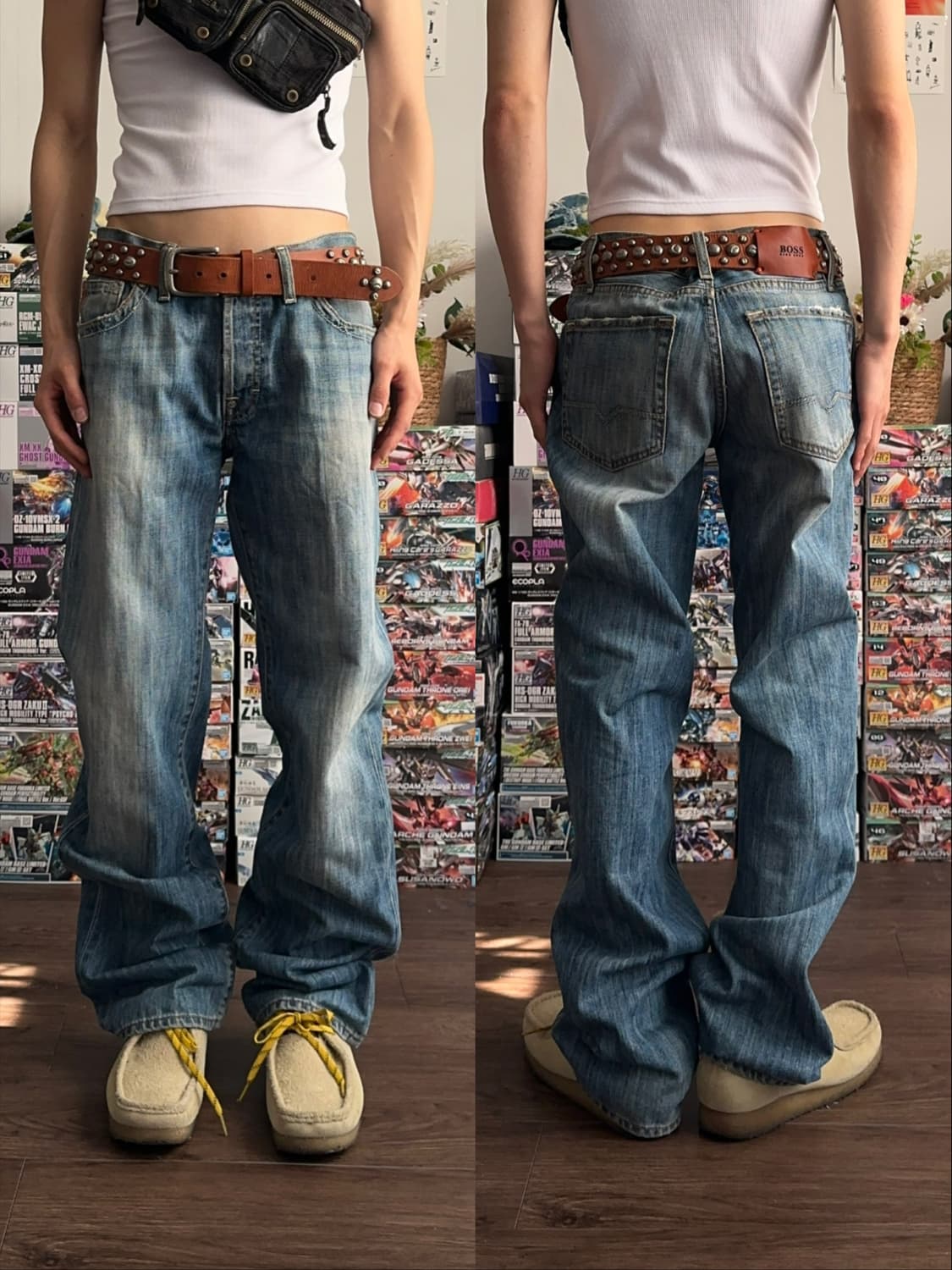 Boss by Hugo Boss 루즈 스트레이트 진 상품이미지1