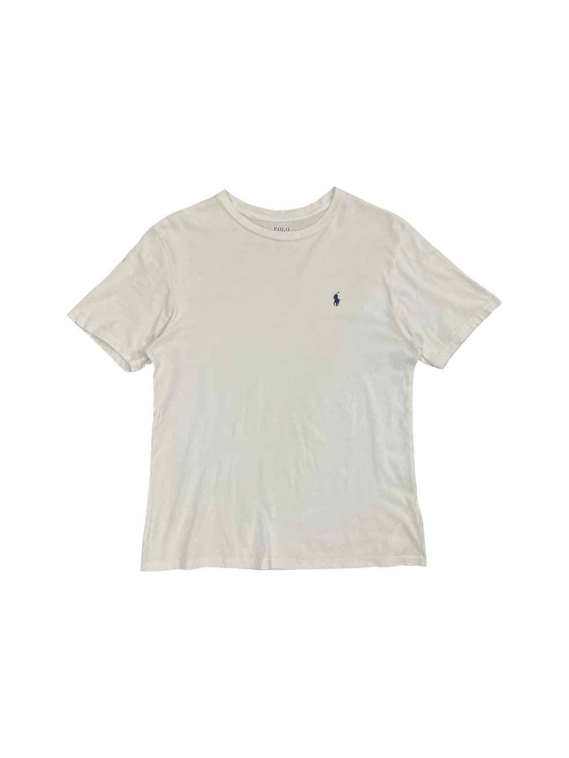 Polo Ralph Lauren 베이직 로고 자수 코튼 반팔 티셔츠 상품이미지1