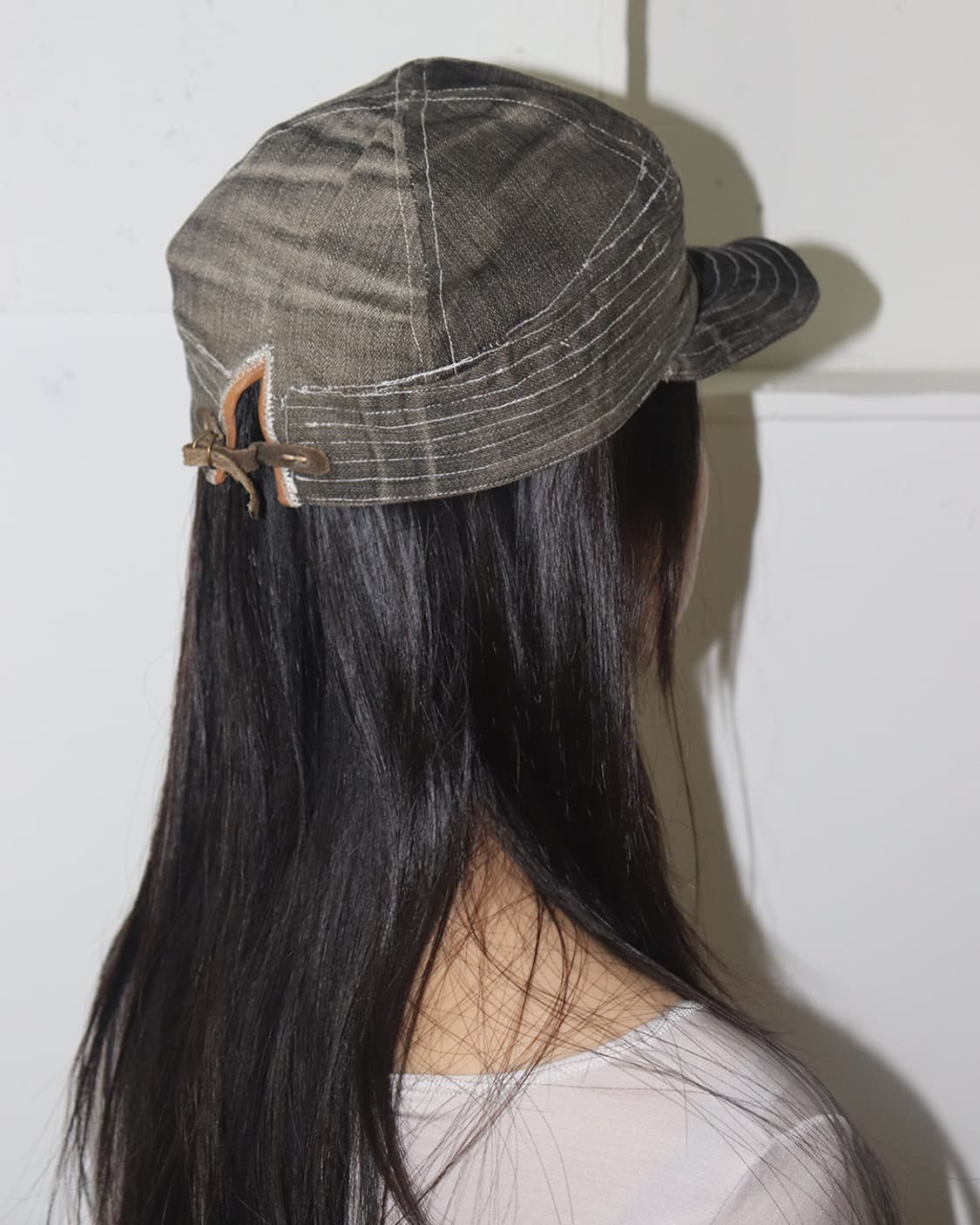 빈티지 와이어 브림 뉴스보이 캡 상품이미지2