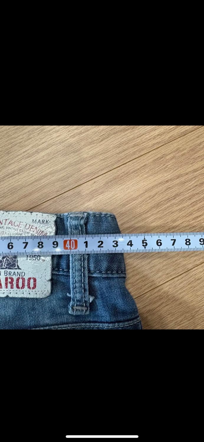 BUCKAROO JEANS 빈티지 워싱 데님 팬츠 34 상품이미지8