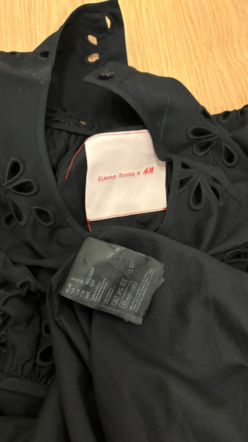 시몬로샤 X H&M 드레스 S 상품이미지8