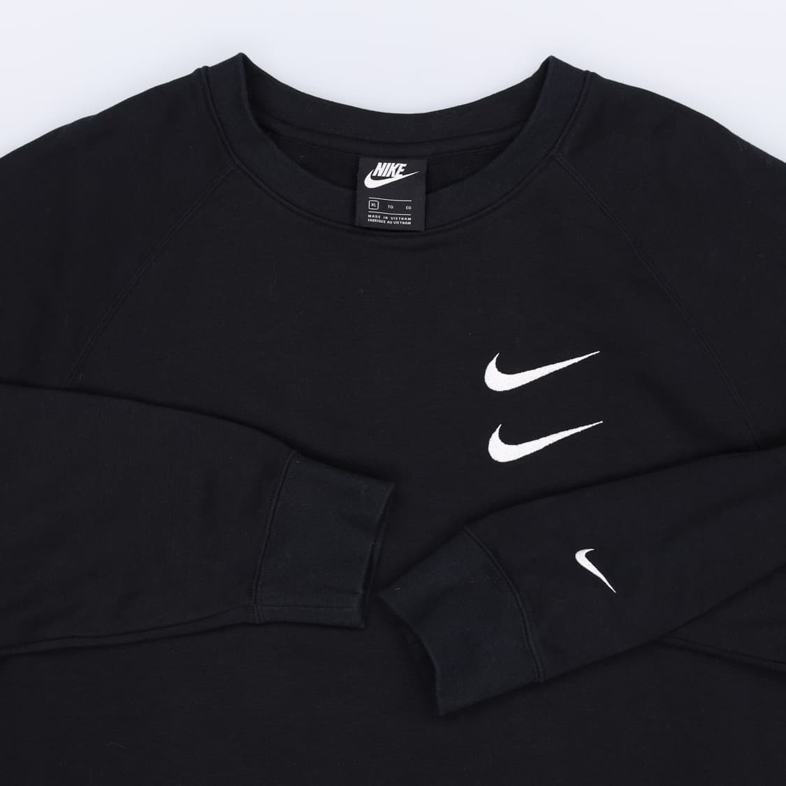 [XL] 나이키 더블스우시 피그먼트 긴팔 맨투맨 티셔츠 N7021 상품이미지4