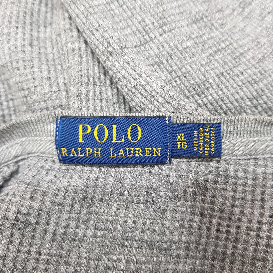 폴로 랄프로렌 와플 텍스처 긴팔 니트 XL사이즈 상품이미지3