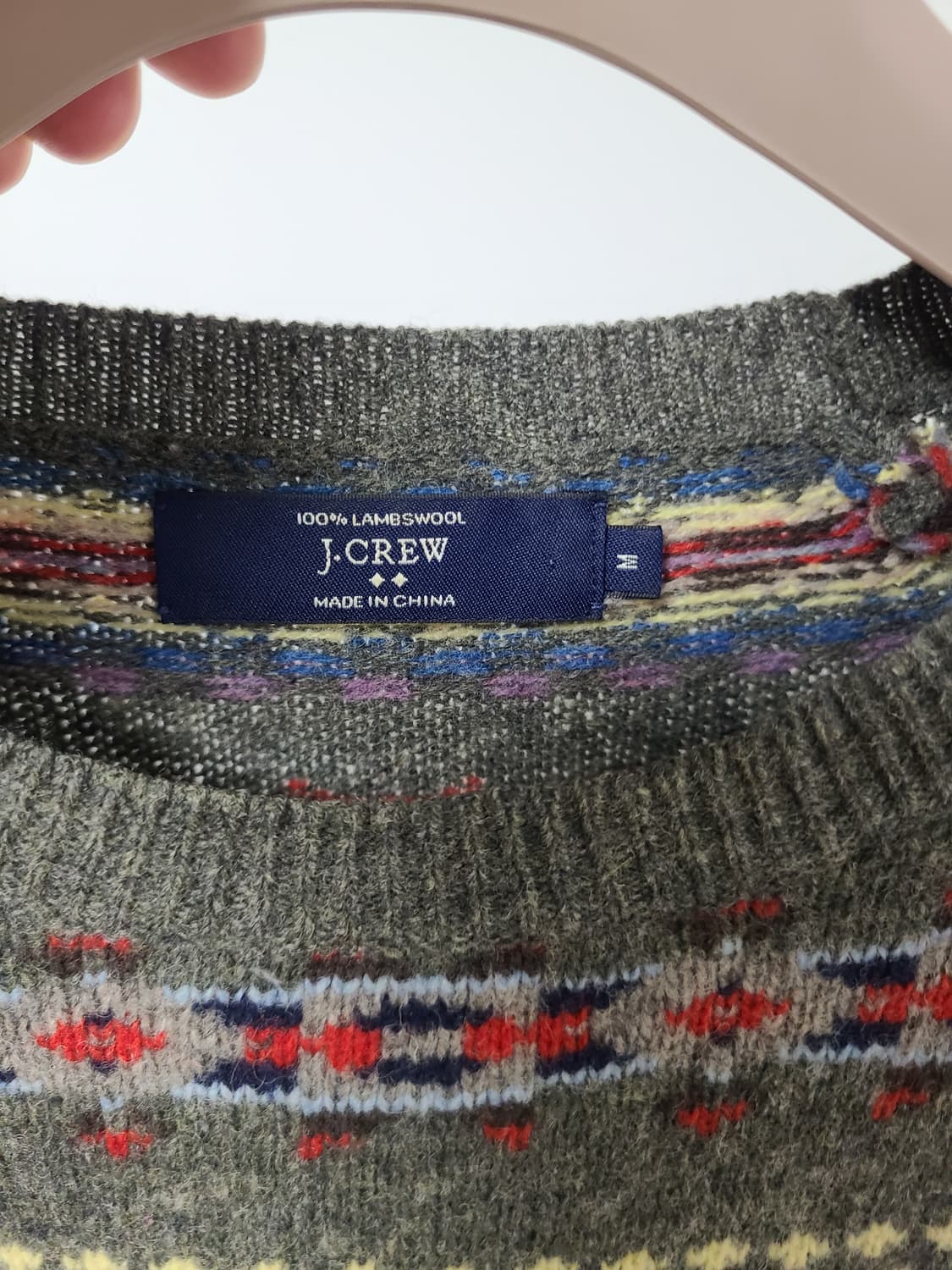 제이크루 j.crew 페어아일 램스울 니트 M 상품이미지3