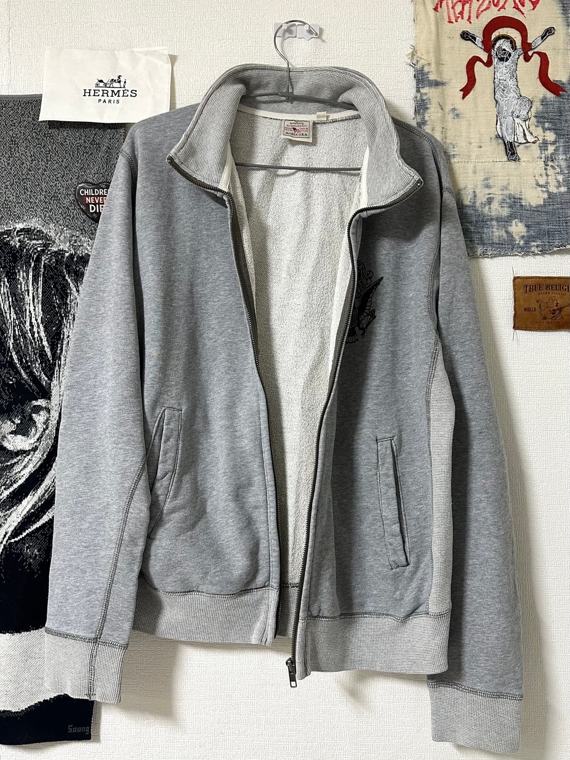 avirex whistling death 트랙탑 (rare) 상품이미지5