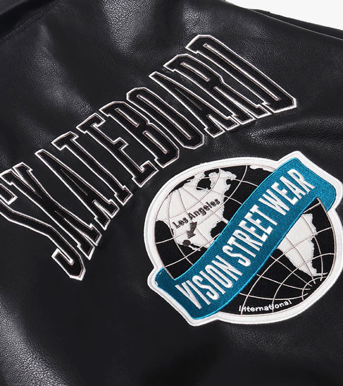 VISION STREET WEAR - LEATHER VARSITY JK 상품이미지10