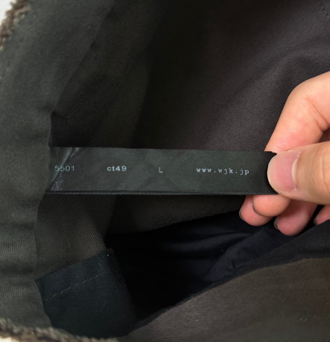 Wjk 바나나 컷 팬츠 상품이미지7