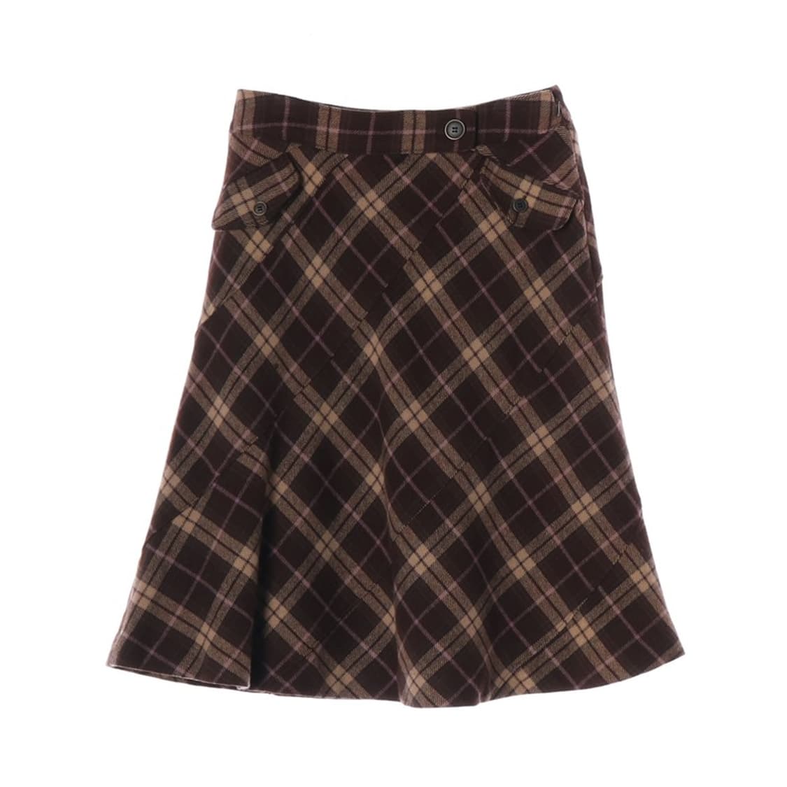 TOMBOY 울 A라인 스커트 64 상품이미지1