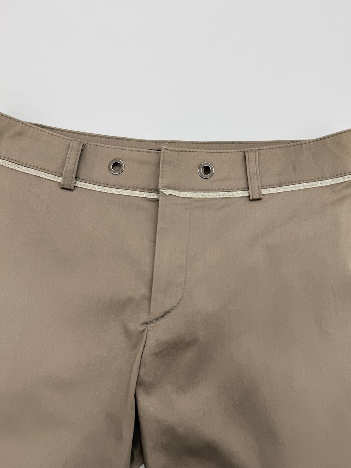 빈티지 INDIVI 브라운 단추 카프리 팬츠 상품이미지3