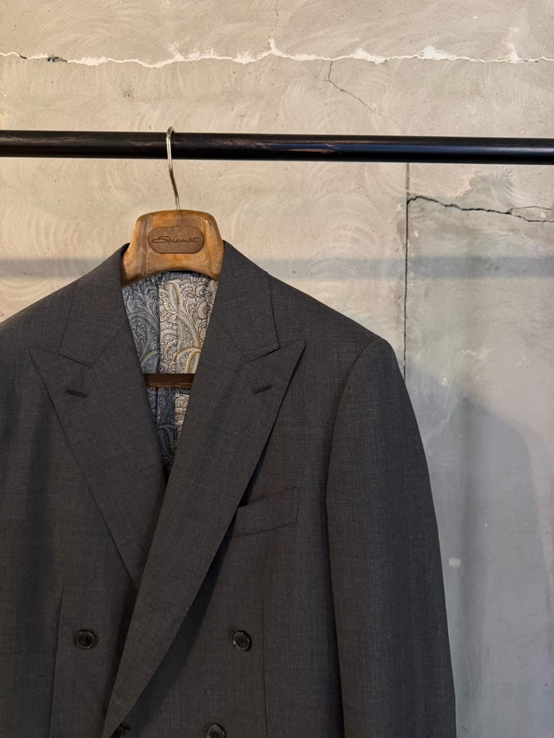 수트서플라이 더블 브레스티드 자켓 100 상품이미지4