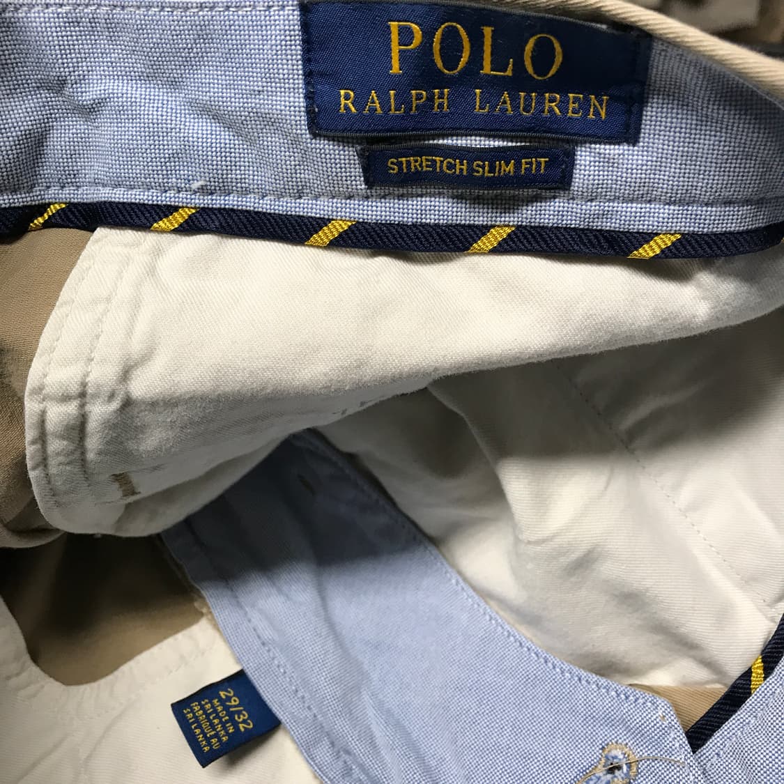 폴로 랄프로렌 멀티 자수 치노 팬츠 베이지 29/32 상품이미지5