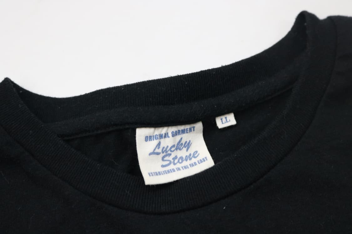 키스톤 빈티지 웨스턴 타이포그래피 블랙 반팔 티셔츠 상품이미지6