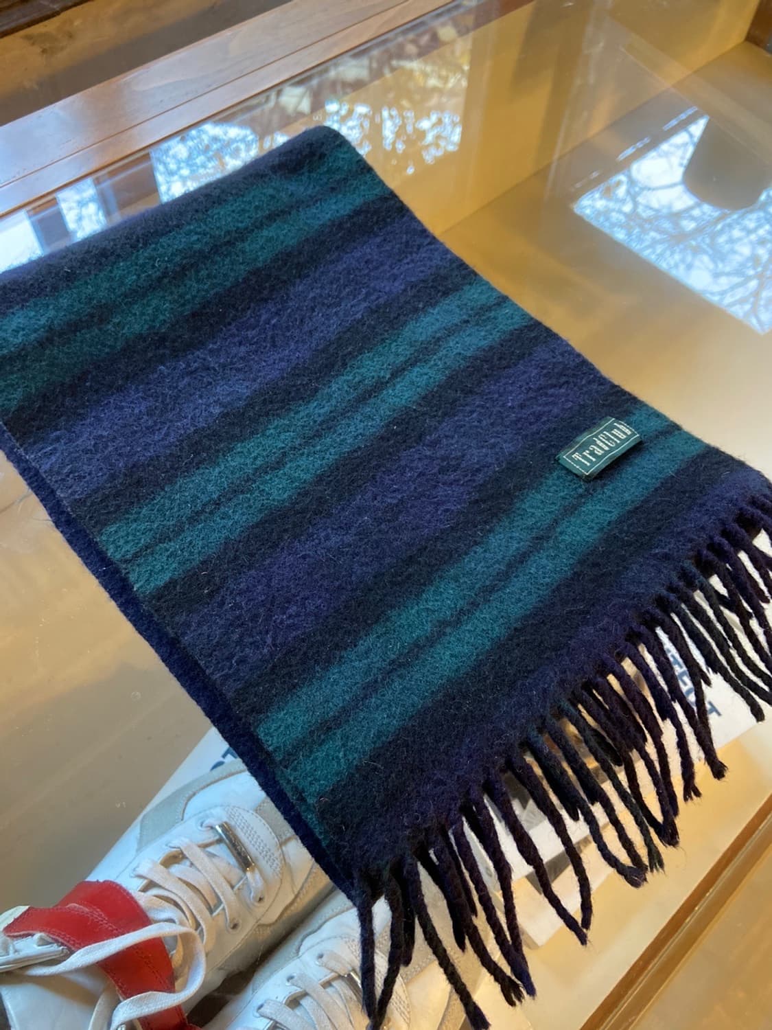 트래드클럽 블랙와치 램스울 머플러 상품이미지3