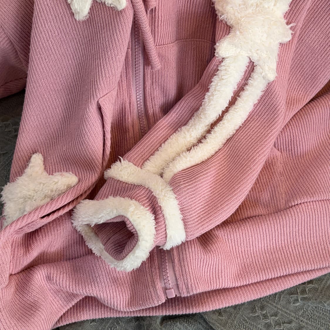 씨피어스 CFIERCE 핑크 엔젤 후디 상품이미지8