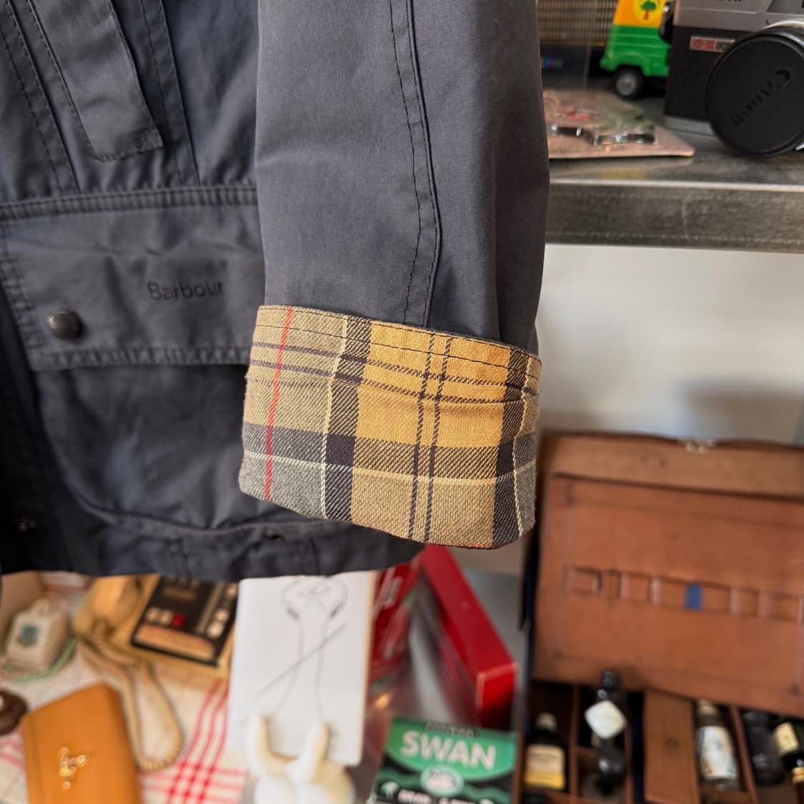 바버 비데일 왁스드 자켓 6 SIZE 44 55 상품이미지2