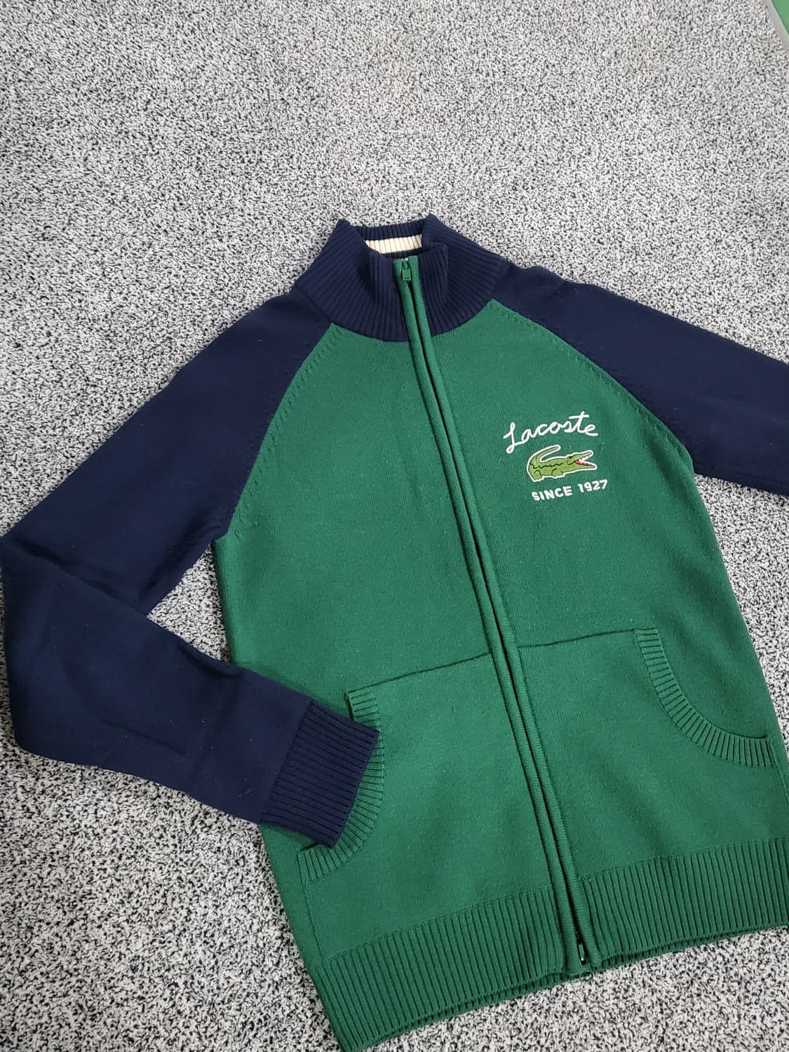 라코스테 니트 집업 상품이미지2