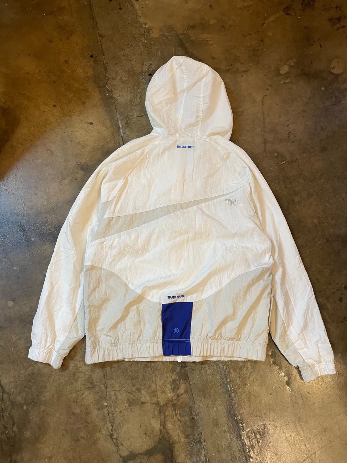 나이키 배색 빅스우시 윈드 자켓 화이트 상품이미지7