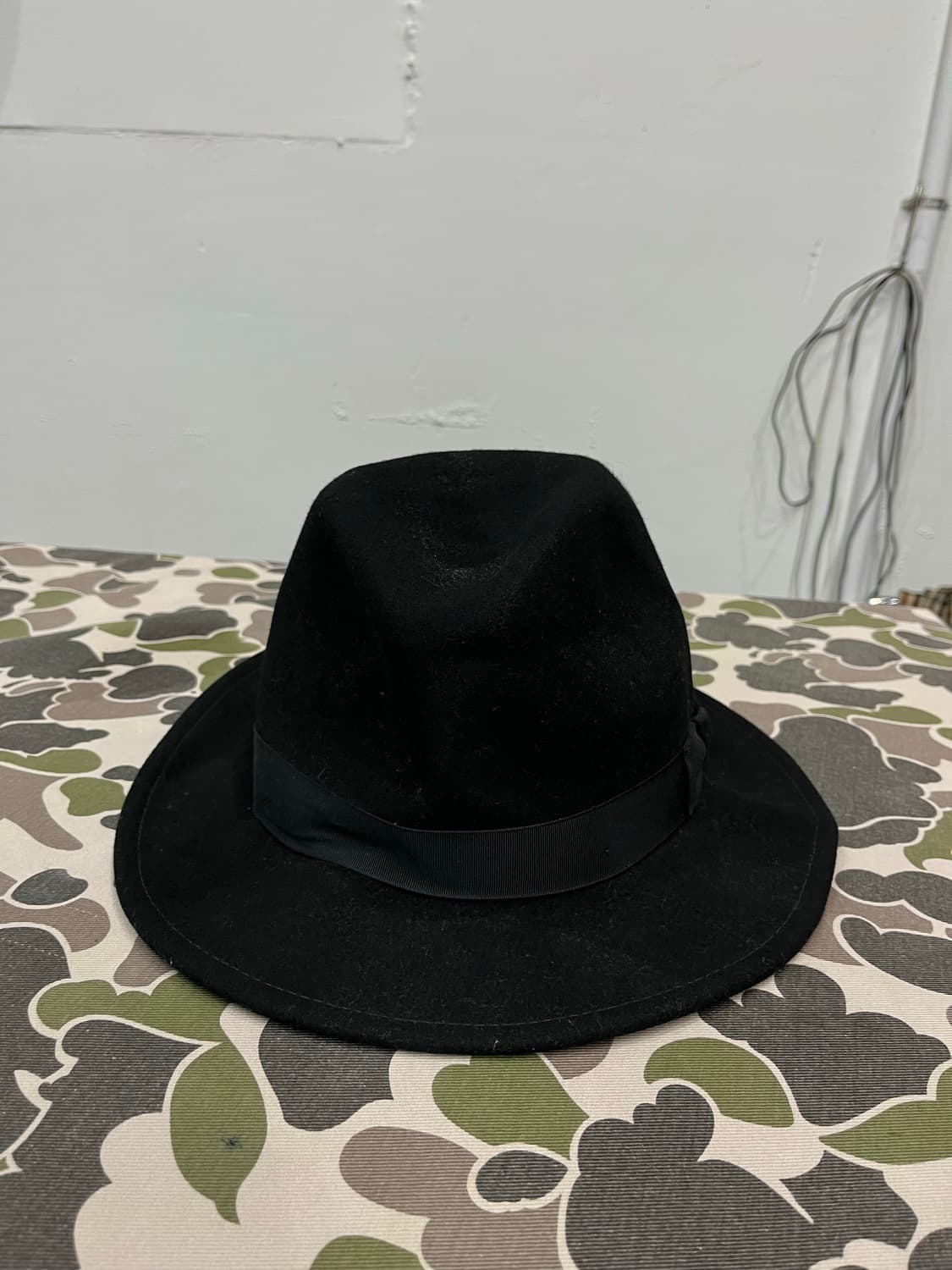 new york hat 퓨어울 리본 페도라 우먼즈 Made in USA  상품이미지3