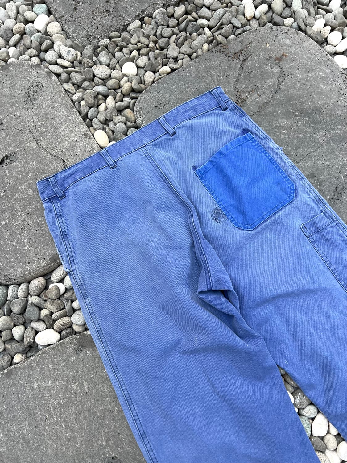 HARD FADED VINTAGE WASHING 패치워크프렌치워크팬츠 상품이미지9