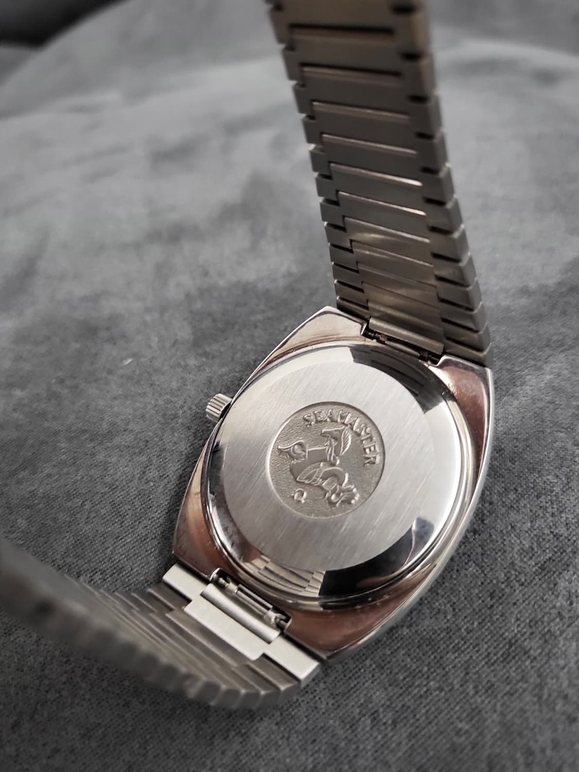 오메가 씨마스터 빈티지시계 테레비 아이스블루 상품이미지6