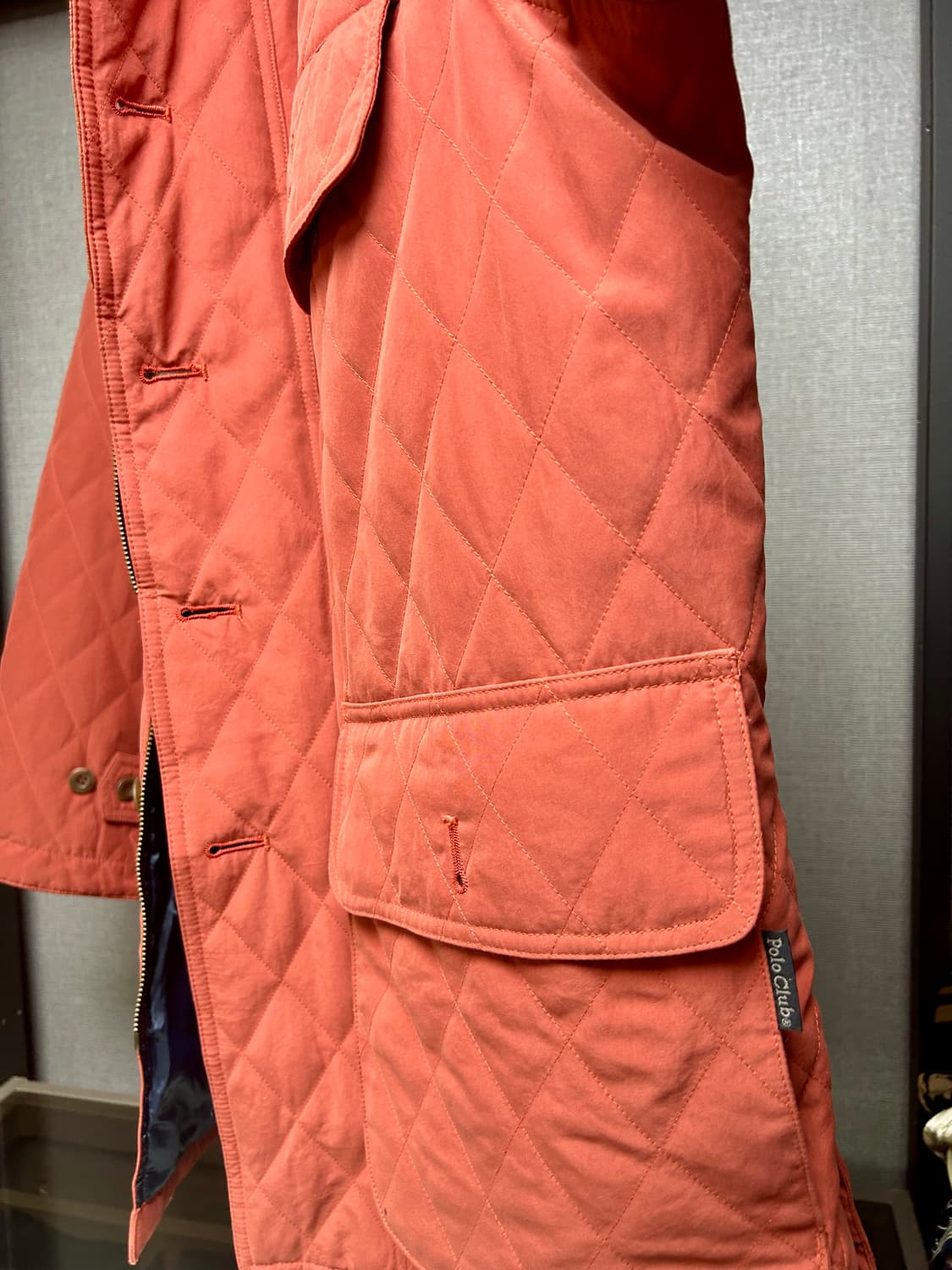 폴로 클럽 퀄팅 자켓 M 상품이미지3