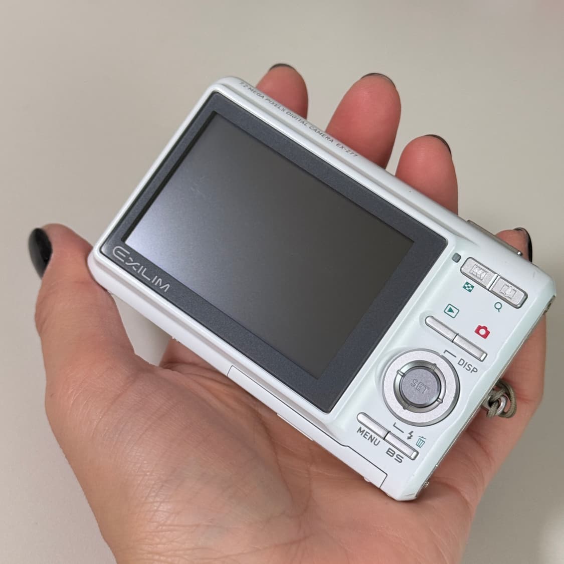 카시오 엑실림 z77 빈티지 디카 디지털카메라 화이트 상품이미지8