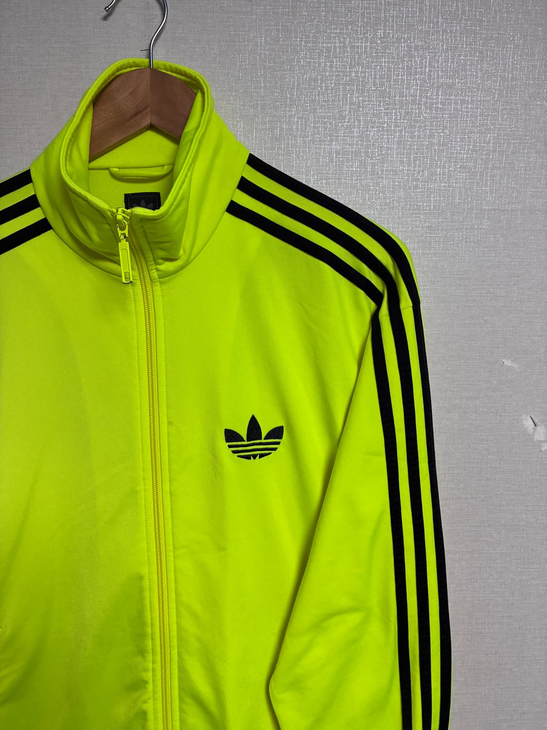 빈티지 아디다스 파이어버드 져지 옐로우 L 상품이미지1