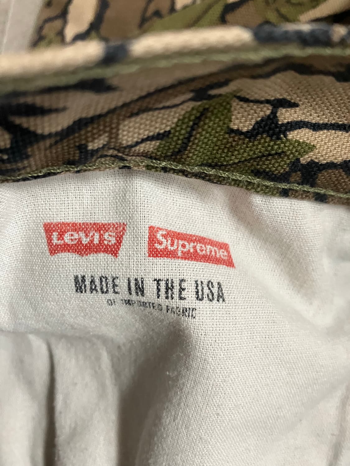 슈프림 리바이스 리얼트리 팬츠 상품이미지5