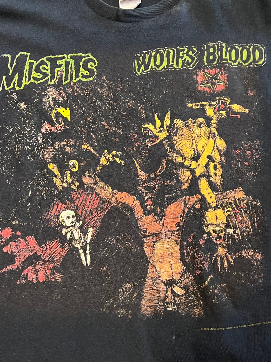 00's 미스핏츠 Wolfs Blood 빈티지 밴드티 상품이미지9