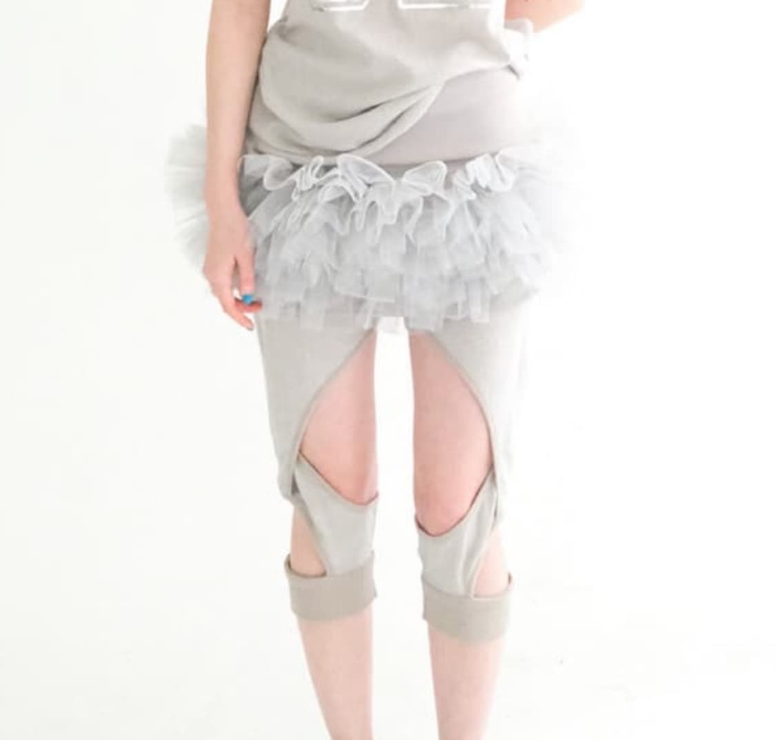 구해요) 샵페어리 크로스업 레깅스  상품이미지1