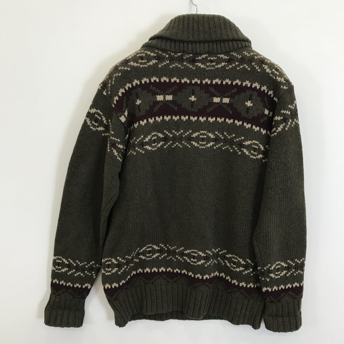 헨리코튼 울100프로 노르딕 숄카라니트 [100] 상품이미지4