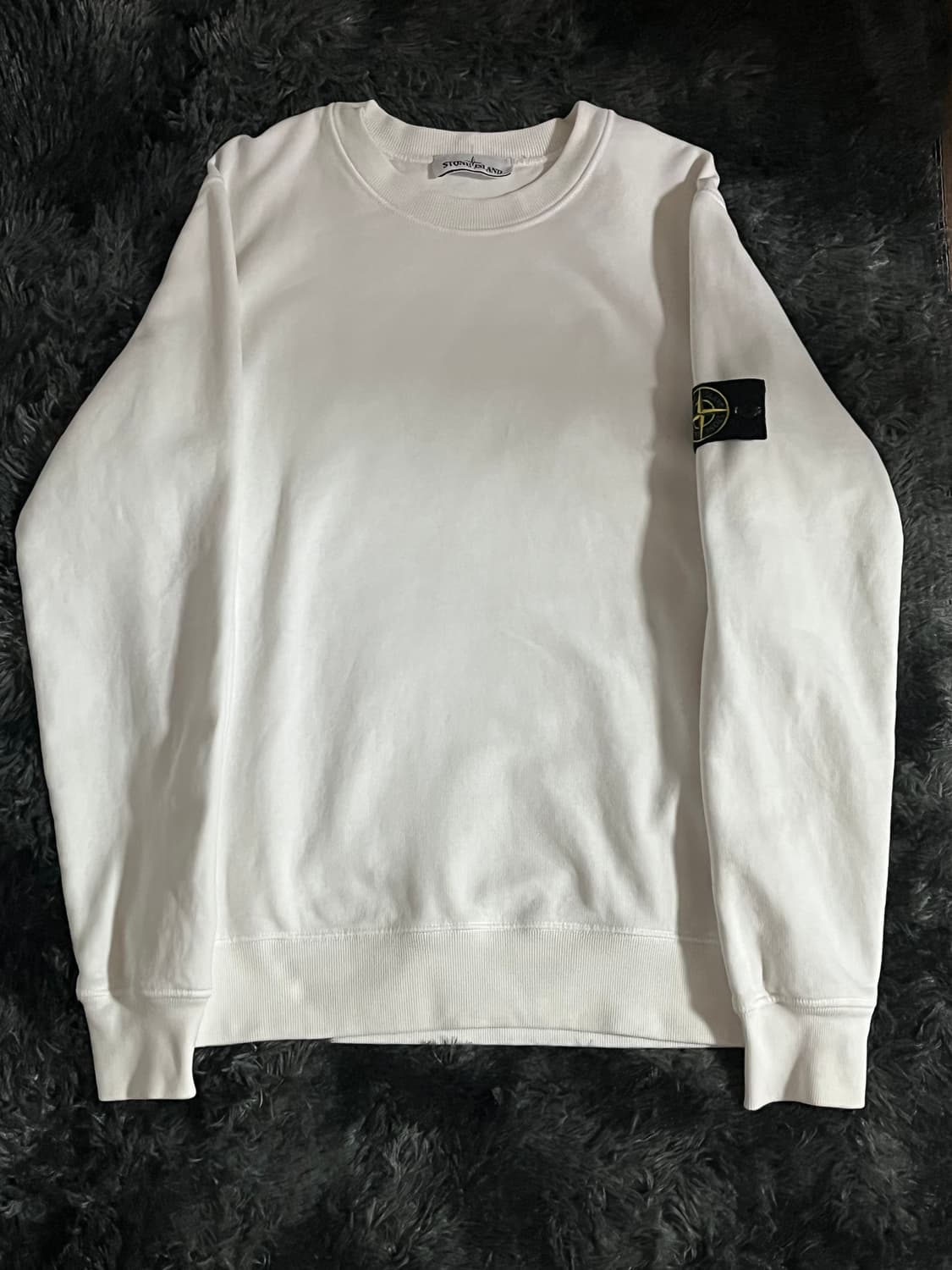 스톤 아일랜드 흰색 맨투맨 상품이미지1