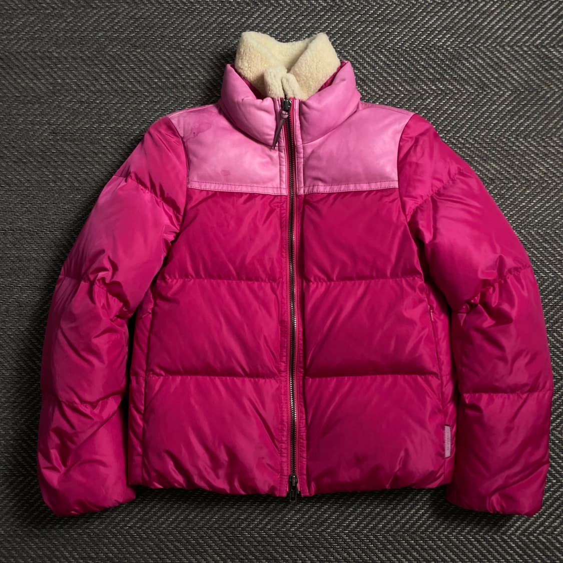 코치 우먼스 다운 푸퍼 크롭 패딩 핑크y 4709 상품이미지2